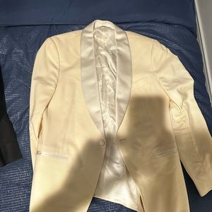 Samuelsohn Italian White Blazer - IT 40